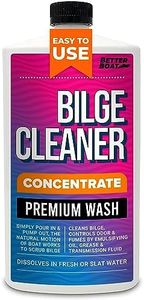 Premium Boat Bilge Cleaner Concentrate Marine Boat Bilge Cleaner for Boat Heavy Duty Formula Boat Cleaner Boat Soap Marine Grease Oil Fuel Marine Cleaner Fiberglass Cleaners