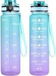 OLDLEY Water Bottles, 32oz Motivati