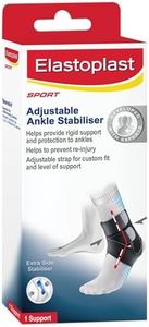 Elastoplast Ankle Stabiliser Brace 1 Pack| Supports & Protects Sprained Ankles | Sports Injury Prevention | Breathable & Flexible Design