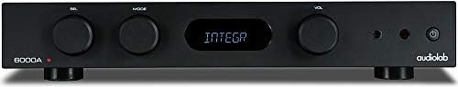 Audiolab 6000A 100-watt Stereo Integrated Amp/Bluetooth DAC - Black