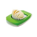 Flossymart gg Cutter, Egg Slicer, Boiled Eggs Cutter, Stainless Steel Cutting Wires, Multi Purpose Slicer | Egg Cutter for Hard Boiled Eggs | Egg Cutter Slicer | Egg Cutter Topper (GREEN, 1)