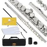Glory Closed Hole C Flute With Case