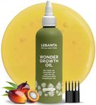 Lebanta Batana Oil For Hair Growth - 100% Pure, Raw & Natural Blend With Organic Castor, Pumpkin Seed, Coconut and Rosemary Oil - Thicker, Stronger Hair Gifts For Men & Women Scalp (1 Pack)
