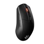 SteelSeries Rival 3 Wireless Gaming Mouse - 400+ Hour Battery Life - Dual Wireless 2.4 GHz and Bluetooth 5.0-60 Million Clicks - 18,000 CPI TrueMove Air Optical Sensor (62521)