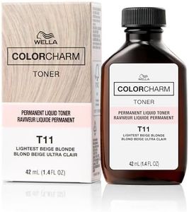 Wella ColorCharm Permanent Liquid Hair Color, 1.4 Fl Oz, Lightest Beige Blonde