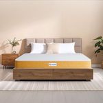 Sleepwell Dual 6 Inch Mattress | Double Size Bed Mattress | Dual Comfort | Relieving Pressure | Neem Fresche Tech | Soft & Firm | Anti-Microbial | Reversible | 72x48x6 | 10 Years Warranty