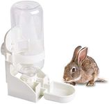 kathson Rabbit Water Bottle, 17oz Hanging Water Fountain Automatic Dispenser No Leak WaterFeeder for Bunny Chinchilla Guinea Pig Hedgehog Ferret