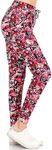 Leggings Depot Women's Popular Print High Waist Premium Jogger Track Pants(S-3X) BAT1, Pink Hearts, Large