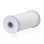 HAILM Blinds DurableWhite Braided Lift Shade Cord - 100 Yards/RollUpgrade Your Window Treatments for Blinds, Shades, Louvers, Gardening, and Crafts