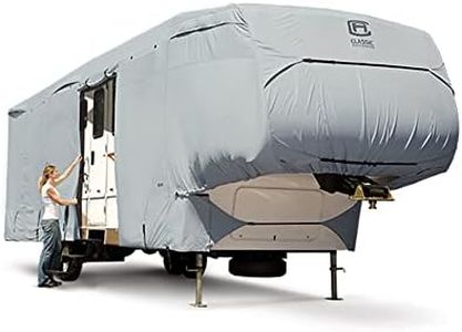 Classic Accessories - 80-319-181001-RT Over Drive PermaPRO Deluxe Extra Tall 5th Wheel Cover, Fits 37' - 41' RVs - Lightweight Ripstop and Water Repellent RV Cover