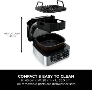 Ninja Foodi Grill Air Fryer – 5.7L Large Capacity