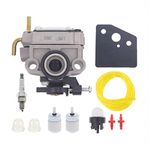 Fremnily Compatible with 753-08057 Carburetor for Troy Bilt TB625EC TB675EC Cub Cadet CC310 CC330 CC350 String Trimmers