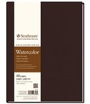 Strathmore 400 Watercolour Hardbound 300gsm Paper Book, Cold-Pressed, 8.5 x 11 in, 24 Sheets, For Professionals & Students