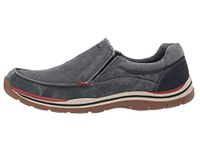 Skechers Men's Expected Avillo Moccasin, Navy, 12 UK