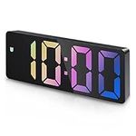 AMIR Digital Alarm Clock, Rainbow L