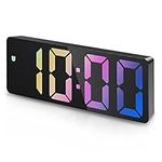 AMIR Digital Alarm Clock, Rainbow L