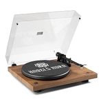 Angels Horn Turntable, Vinyl Record Player, Built-in Phono Preamp, Belt Drive 2-Speed, Adjustable Counterweight, AT-3600L (Upgraded Bluetooth Version)