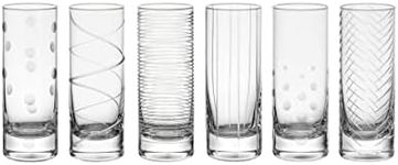 Mikasa Cheers Set of 6 Shot Glasses, 3.5 Ounce