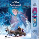 Disney Frozen 2 Elsa, Anna, Olaf and More! - Enchanted Journey - Sound Book and Interactive Sound Flashlight Toy Set - PI Kids