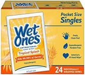 Wet Ones Antibacterial Wipes Citrus Scent Singles 24ct