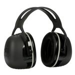 3M PELTOR X5A Over-the-Head Ear Muffs, Noise Protection, NRR 31 dB, Construction, Manufacturing, Maintenance, Automotive, Woodworking, Heavy Engineering, Mining , Black