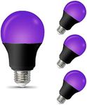 LED Black Light Bulbs, 6W (40W Equi