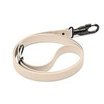 Fable Signature Dog Leash - Waterproof, Durable, Lightweight Leash - Wrist Strap Adjuster Allows for Hands Free Dog Walking - Large to Small Dogs - Security Clip - Made in USA - Blush M