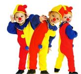 Fancydressworld Unisex Halloween Joker Costumes Children circus clown Cosplay Kids droll Role play April Fool 's Day Purim Christmas party dress | Fancy Dress | Birthday B'day Gift (2 TO 4 YEARS)