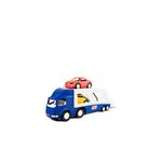 Little Tikes Big Car Carrier - Large Hauler with 2 Sports Cars - Hours of Fun - Indoor or Outdoor Use, Blue, 73 x 19 x 25 cm