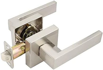 Design House 581108 Karsen Modern Passage Hall and Closet Door Lever Satin Nickel