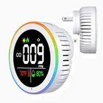 VETOUCH High-Precision CO Detector Ultra-Fast Response Durable & Stable 24/7 Monitoring with Instant Alarm Stable Performance CO Alarm Ultra-Fast Sensing Durable Metal Housing