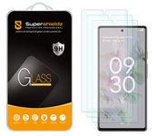 Supershieldz (3 Pack) Designed for Google Pixel 6a Tempered Glass Screen Protector, Anti Scratch, Bubble Free