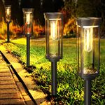 COXSENI Solar Pathway Lights Outdoo