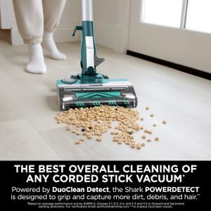 Shark PowerDetect Corded Stick Vacuum Cleaner – Powerful Suction