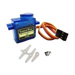 Your Bot Tower Pro Sg90 Micro Servo Motor 9g Rc Robot Helicopter Airplane Boat Controls - Blue, Pack of 1