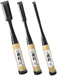 KAKURI Japanese Wood Chisel Set 3 P