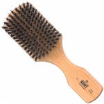 Kent K-Og2 Men's Brush, Rectangular Head, Black Bristles, Beechwood, 1 Count