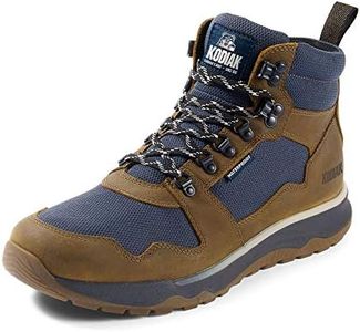 Kodiak Men's Mid-Cut Skogan Waterproof Hiking Boot, Gold/Blue, 10