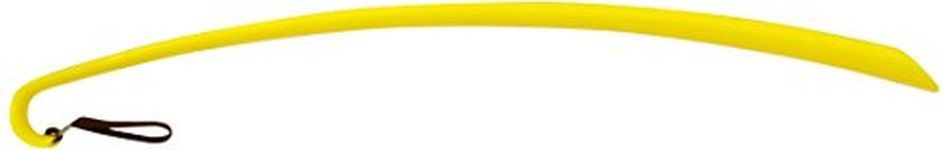 HOMECRAFT Extra Long Plastic Shoe Horn, Long Handled, Mobility Aid For Elderly or Post Op, Avoid Stooping, 56 x 4.5cm, Yellow