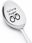 Anniversary Christmas Spoon Gifts for Couple Gifts for Boyfriend Girlfriend You are My Penguin Gifts Spoons for Husband Wife Penguin Birthday Gifts for Him Her Coffee Spoons