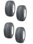 18x8.50-8, 18/8.50-8, 18-850-8, GOLF CART TIRE & RIM ASSEMBLY, Ships from Canada, EASY BOLT ON D.I.Y. install, suitable for brands like E-Z Go, Club Car and Yamaha.