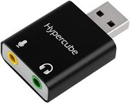 Hypercube USB to 3.5mm, double Jack