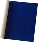 Walldecor1 Self Adhesive Velvet Flock Liner for Jewelry Drawer 17.7" x 117" Craft Fabric Peel and Stick, Soft Velvet Liner for Drawer DIY (Blue)