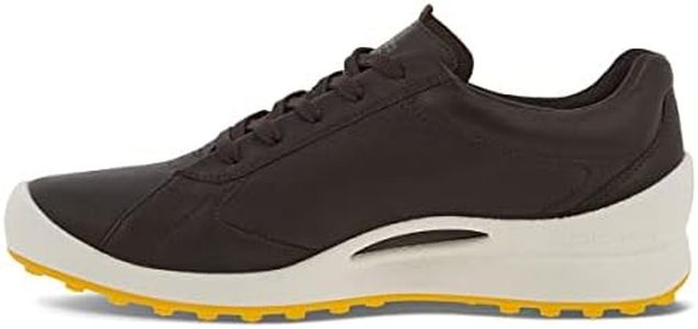 ECCO Men's Biom Hybrid Hydromax Waterproof Golf Shoe, Mocha, 8-8.5