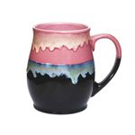 Large Ceramic Coffee Mug, 25 oz/710 ml, Dishwasher and Microwave Safe, Extra Large Tea Mug, Perfect for Office and Home, Great Gift (Pink)