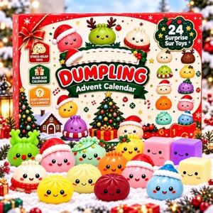 Christmas Squishies Advent Calendar 2026 Xmas Countdown 24 Days