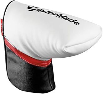 TaylorMade Golf Putter Cover,White/Black/Red