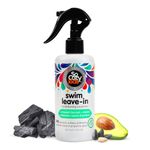 SoCozy Swim Leave-In Treatment & Conditioner with Activated Charcoal - Protects & Repairs Hair Damaged by Pool Chemicals, Saltwater, the Sun - Loco Lime Scent, 8 Fluid oz