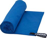 Cressi Unisex Fast Drying Microfibre Towel, Blue, 60x120cm UK