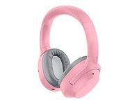Razer Opus X - Wireless Low Latency Headset with ANC Technology (Active noise cancellation, Custom-tuned 40 mm drivers, Built-in microphones, Battery life up to 40 hours) Quartz Pink